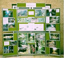 Portable educational photo exhibition.