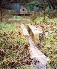 New Sluice in December 2002 floods